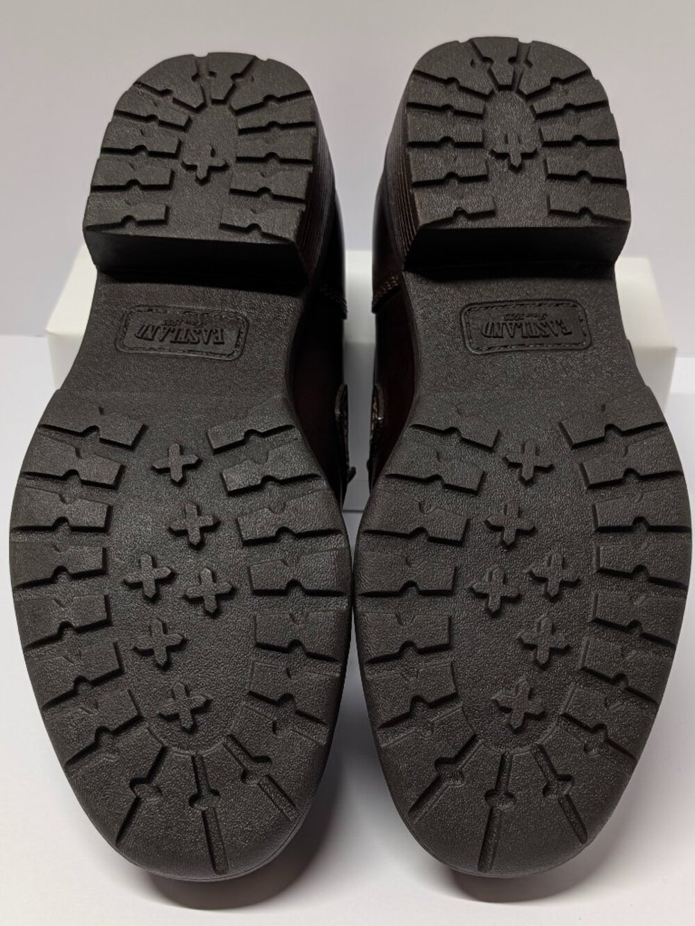 Eastland Open Road Leather Slip-On Dress Shoes in Dark Brown - Picture 11 of 13